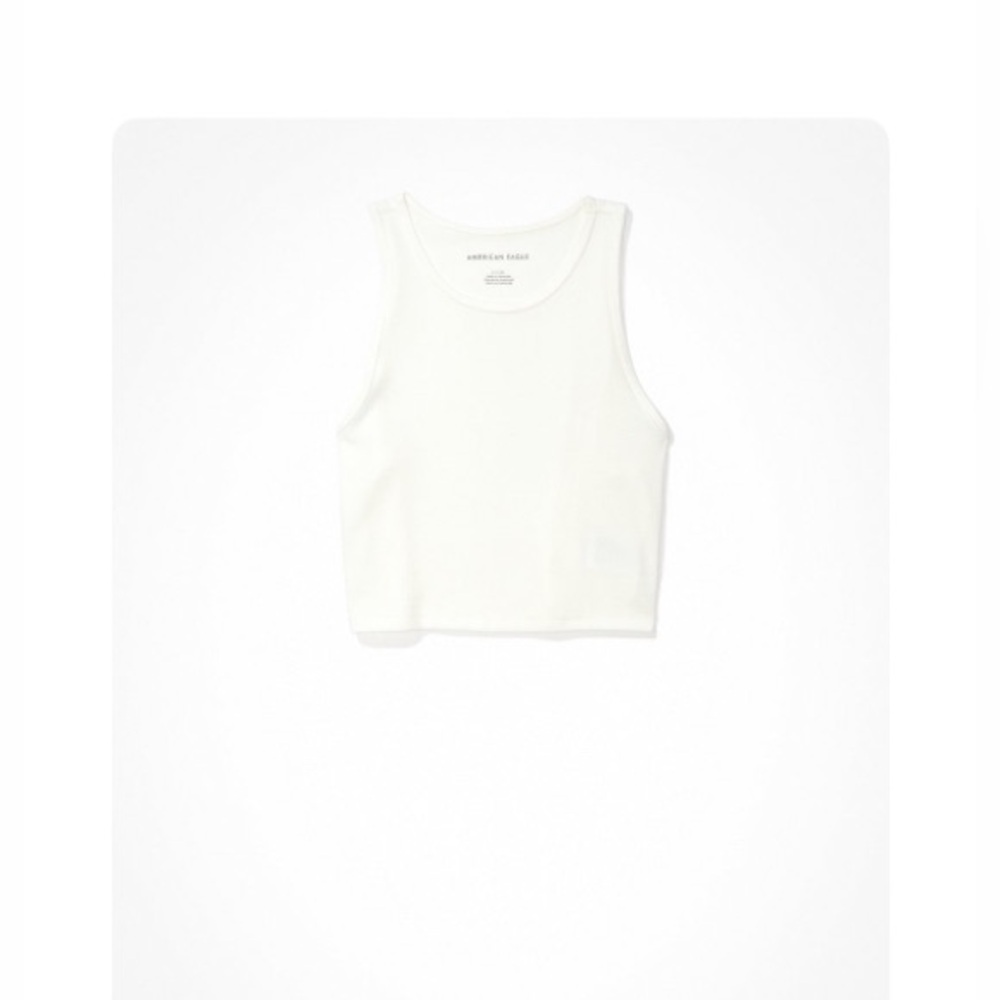 American Eagle Outfitters Classic White Tank Top